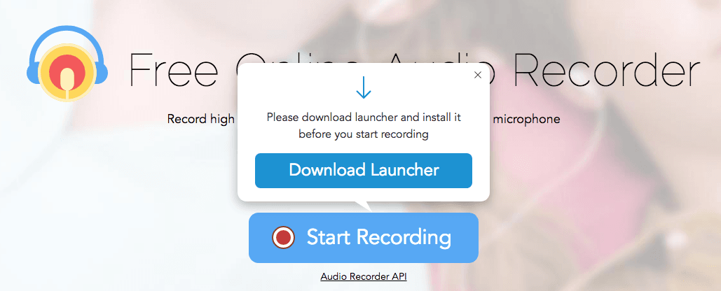 Capture YouTube audio with free online audio recorder