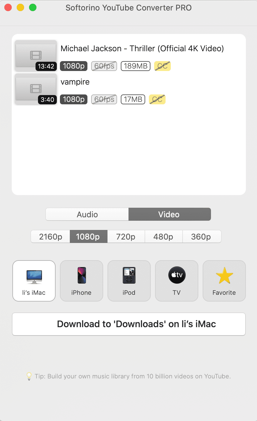 softorino youtube converter pro for mac