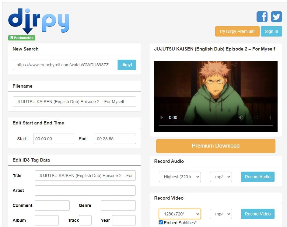 download crunchyroll video online - 2