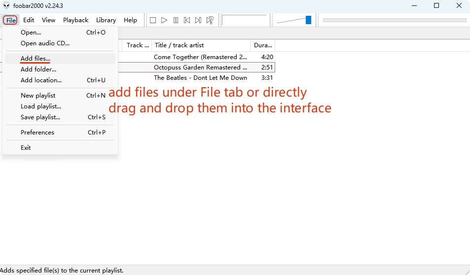 foobar2000 convert flac to mp3