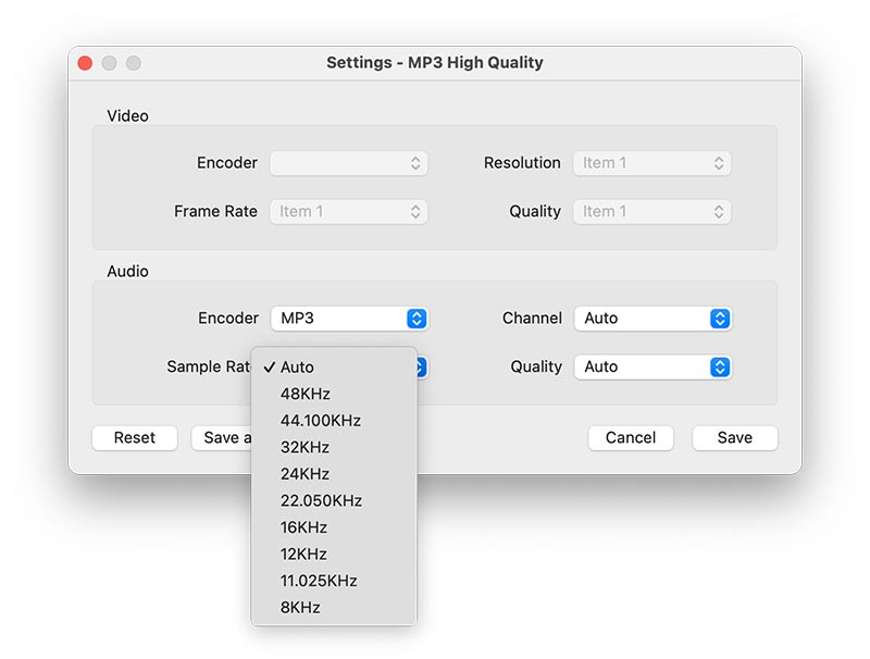 advanced settings